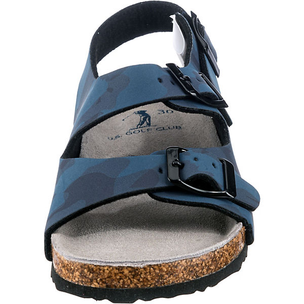 Schuhe Klassische Sandalen U.S Golf Club Sandalen für Jungen dunkelblau