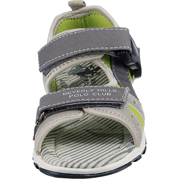 Schuhe Klassische Sandalen BEVERLY HILLS POLO CLUB Sandalen für Jungen grau