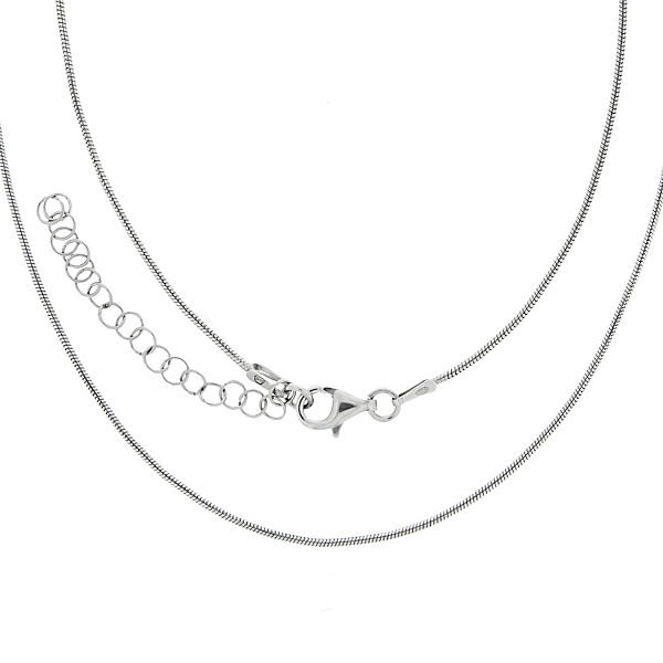 Accessoires Halsketten Zeeme Anhänger mit Kette 925/- Sterling Silber rhodiniert Baum Zirkonia weiß Zirkonia rhodiniert Halskett