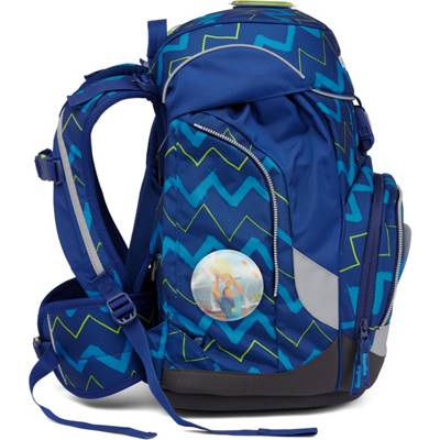 ergobag, Schulrucksackset pack FallrückziehBär, 6tlg., dunkelblau mirapodo