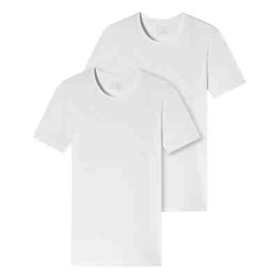 T-Shirt / Unterhemd mit Rundhals 2er-Pack - 95/5 - Organic Cotton Unterhemden
