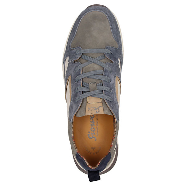 Schuhe Sneakers Low Sioux Sneaker Denjalo-703 Sneakers Low blau