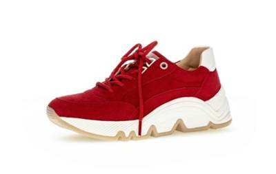 gabor red court shoes