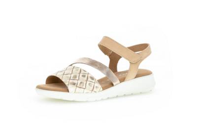 Gabor Riemchensandale Riemchensandalen beige