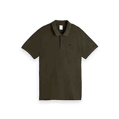 SCOTCH&SODA Herren Polo-Shirt - Kurzarm, Pique, Knopfleiste, Organic Cotton Poloshirts
