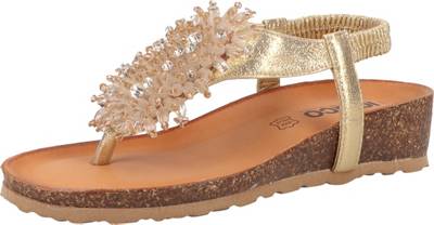 IGI & CO Zehensteg T-Steg-Sandalen silber