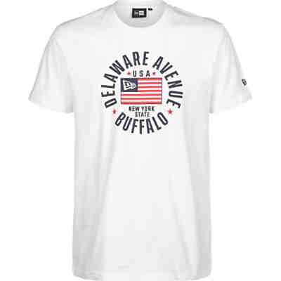 New Era T-Shirt Retro American Flag T-Shirts