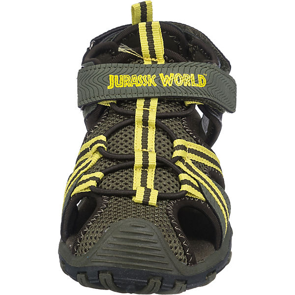 Schuhe Klassische Sandalen Jurassic World Jurassic World Sandalen für Jungen schwarz/grün