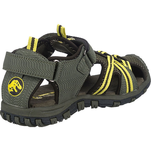 Schuhe Klassische Sandalen Jurassic World Jurassic World Sandalen für Jungen schwarz/grün