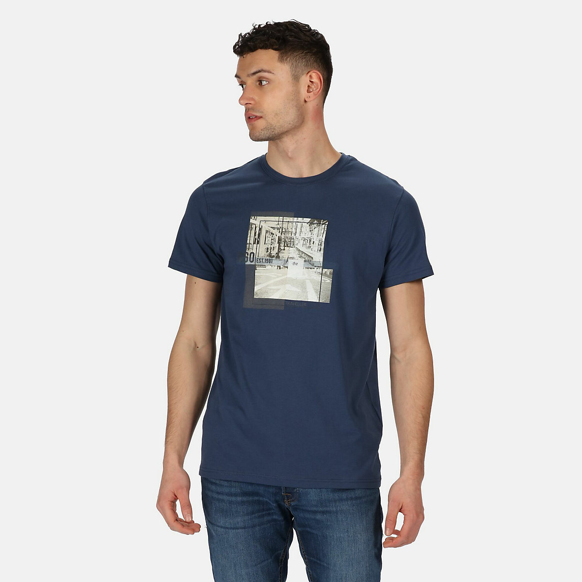 Regatta T-Shirt Cline IV T-Shirts blau
