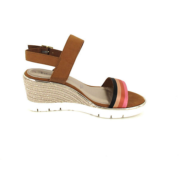 Schuhe Klassische Sandaletten Tamaris Sandale Klassische Sandaletten braun Schuhe Klassische Sandaletten Tamaris Sandale Klassische Sandaletten braun