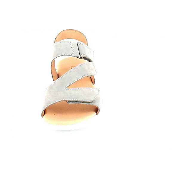 Schuhe Keilsandaletten legero Sandalette Fantastic Keilsandaletten grau