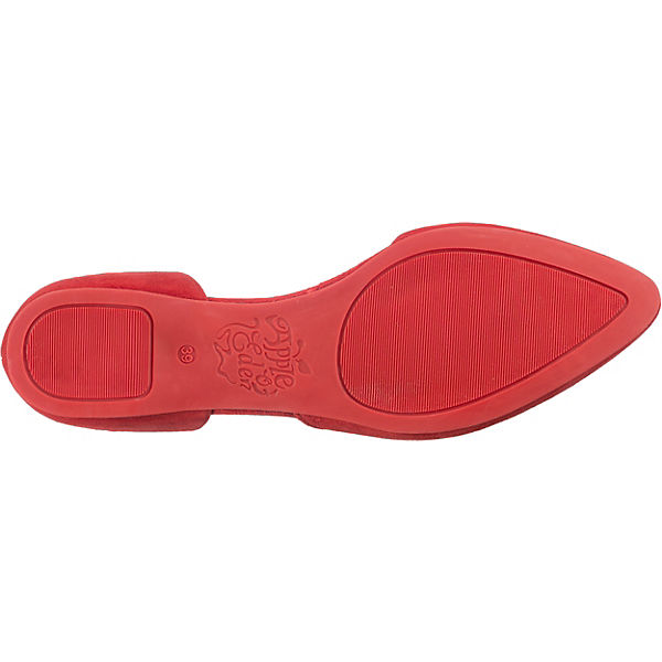 Schuhe Klassische Ballerinas Apple of Eden Blondie Klassische Ballerinas rot Schuhe Klassische Ballerinas Apple of Eden Blondie Klassische Ballerinas rot