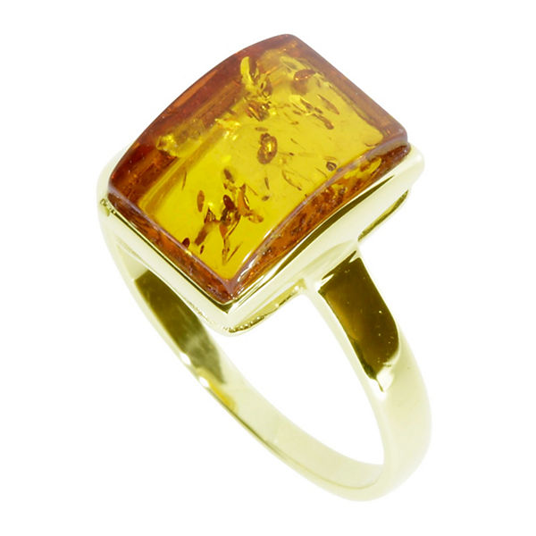 Accessoires Ringe OSTSEE-SCHMUCK Ring - Classic 12x8 mm - Gold 333/000 - Bernstein Ringe gold