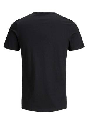 JACK &amp; JONES Rundhals T-Shirt schwarz PR6608