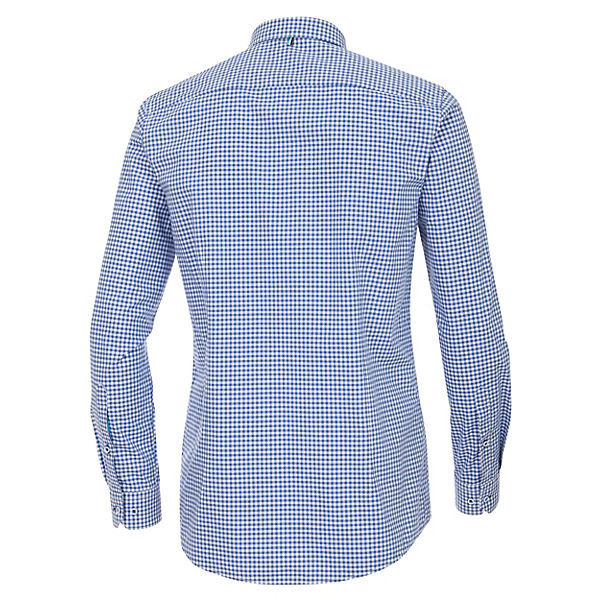 Bekleidung Langarmhemden VENTI Langarm Freizeithemd blau Bekleidung Langarmhemden VENTI Langarm Freizeithemd blau