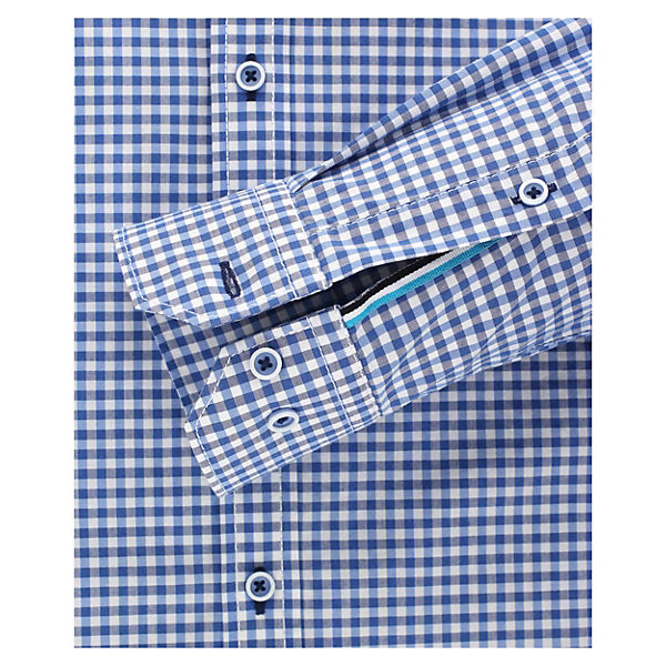Bekleidung Langarmhemden VENTI Langarm Freizeithemd blau Bekleidung Langarmhemden VENTI Langarm Freizeithemd blau