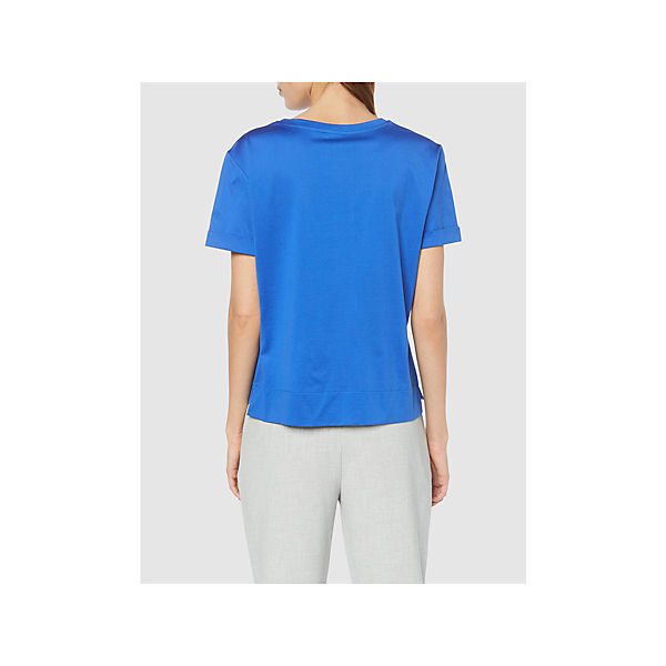 Bekleidung T-Shirts Rabe Rundhals T-Shirt blau Bekleidung T-Shirts Rabe Rundhals T-Shirt blau