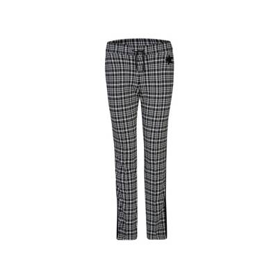 Le Comte Stoffhosen schwarz