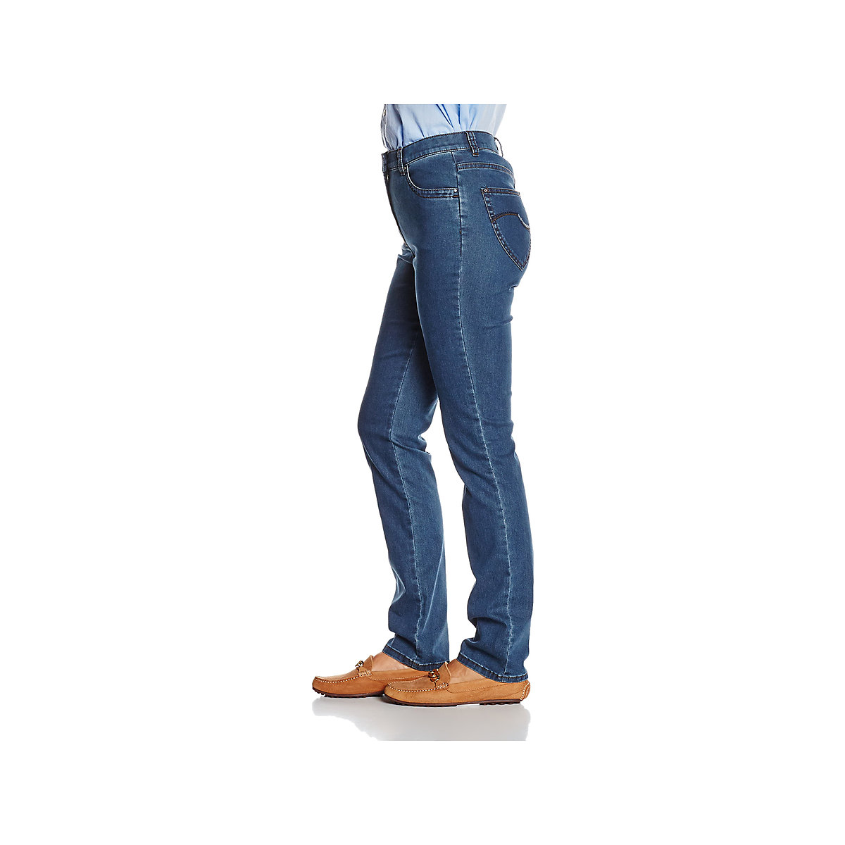 BRAX Slim Fit Jeans blau