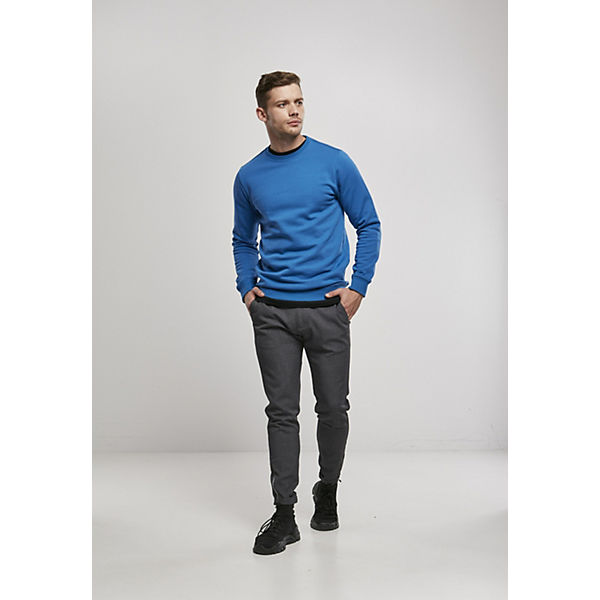 Bekleidung Sweatshirts Urban Classics sweatshirt Sweatshirts blau Bekleidung Sweatshirts Urban Classics sweatshirt Sweatshirts blau