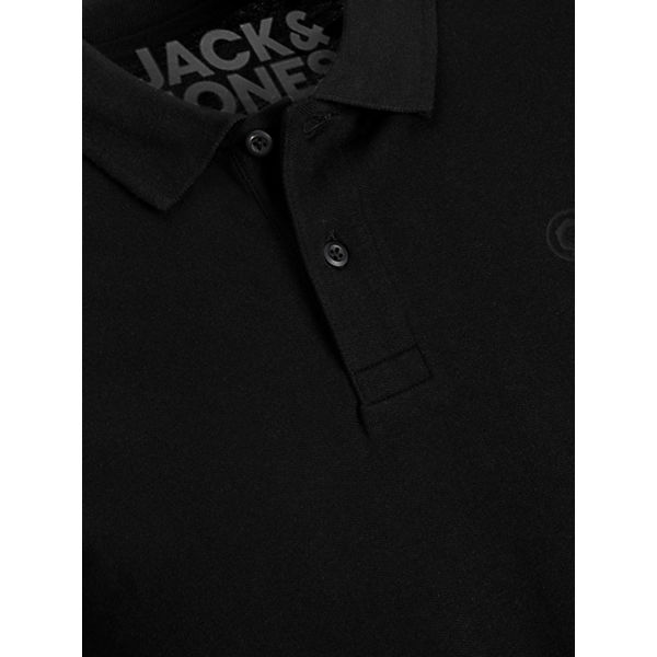 Bekleidung Poloshirts JACK & JONES Poloshirt Basic Poloshirts schwarz/weiß