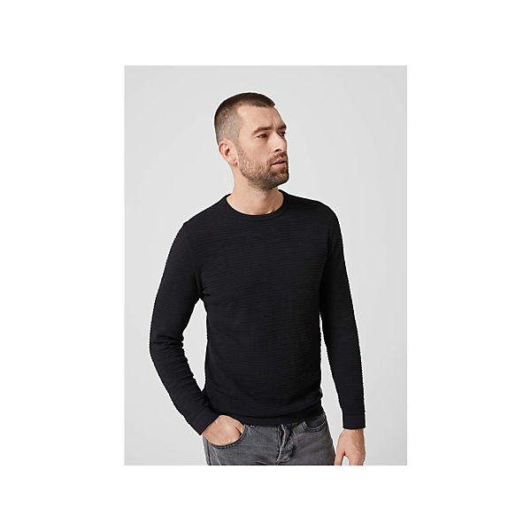 Bekleidung Pullover s.Oliver Pullover schwarz