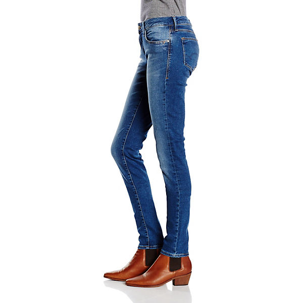 Bekleidung Straight Jeans Mavi Stretchjeans grau