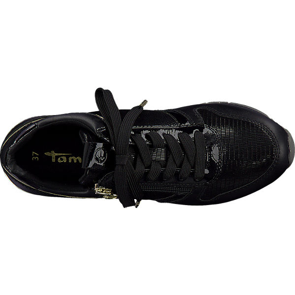 Schuhe Sneakers Low Tamaris Sneakers Low schwarz/gold Schuhe Sneakers Low Tamaris Sneakers Low schwarz/gold