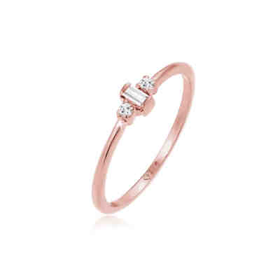 Elli Premium Ring Topas Edelsteine Verlobung 925 Sterling Silber Ringe