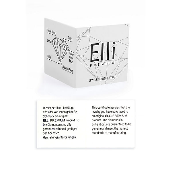 Accessoires Halsketten Elli DIAMONDS Elli Diamonds Halskette Herzen Offen Liebe Diamant (0.045 Ct.) 925 Silber Halsketten gold Accessoires Halsketten Elli DIAMONDS Elli Diamonds Halskette Herzen Offen Liebe Diamant (0.045 Ct.) 925 Silber Halsketten gold