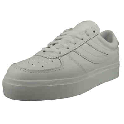 Damen Low Sneaker SEATLE 3 COMFLEAU S111VPW Weiß F87 Total White Leder Sneakers Low