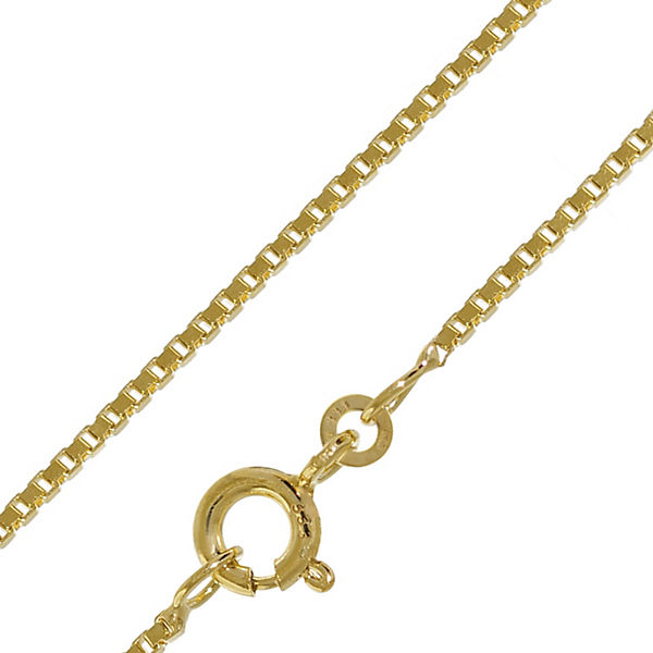 Halskette 333 Gold / 8 Karat Venezianer-Kette 1,2 mm Halsketten