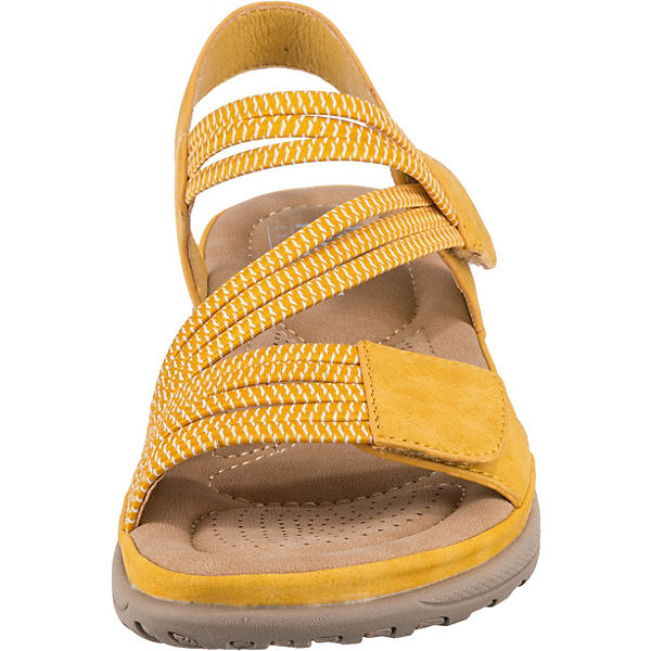 Schuhe Klassische Sandalen rieker Klassische Sandalen gelb