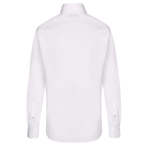Bekleidung Langarmhemden HATICO Langarm Freizeithemd weiß