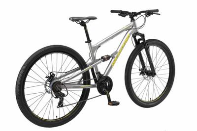 bikestar, Fahrrad Fully 29 Zoll Alu MTB, grau mirapodo