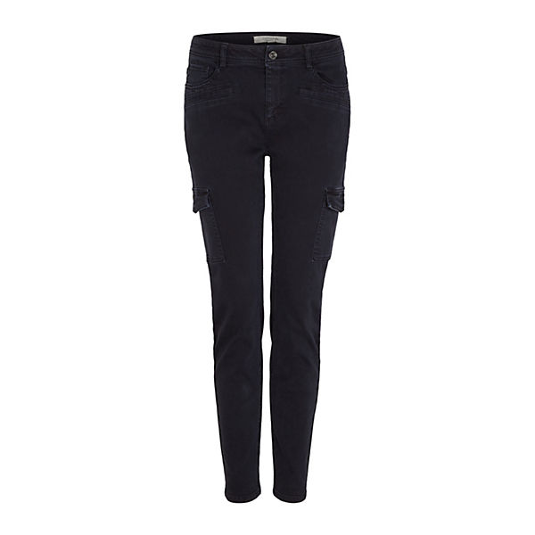 Bekleidung Cargohosen comma casual identity Skinny Fit: Hose im Cargo-Style Cargohosen blau Bekleidung Cargohosen comma casual identity Skinny Fit: Hose im Cargo-Style Cargohosen blau