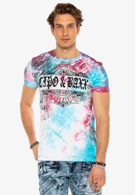 CIPO & BAXX® Cipo & Baxx T-Shirt türkis