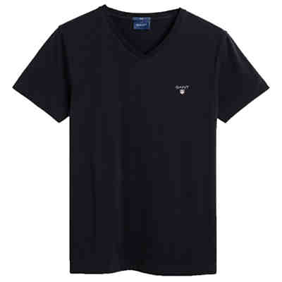 Herren T-Shirt - Original Slim V-Neck T-Shirt, Baumwolle, kurzarm T-Shirts