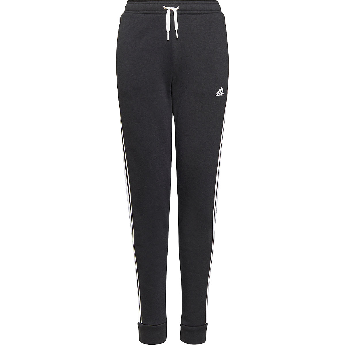 adidas Jogginghose 3S FL C PT für Mädchen schwarz/weiß