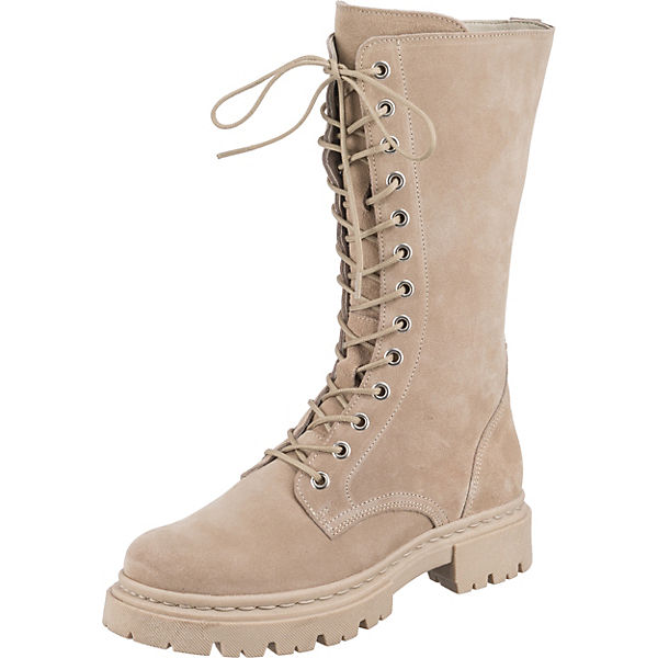 J&F Chunky Lace-Up High Boots