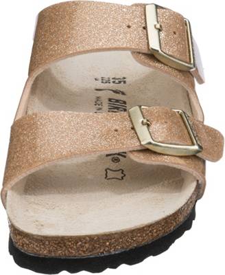 BIRKENSTOCK, Slipper ARIZONA für Mädchen, gold mirapodo
