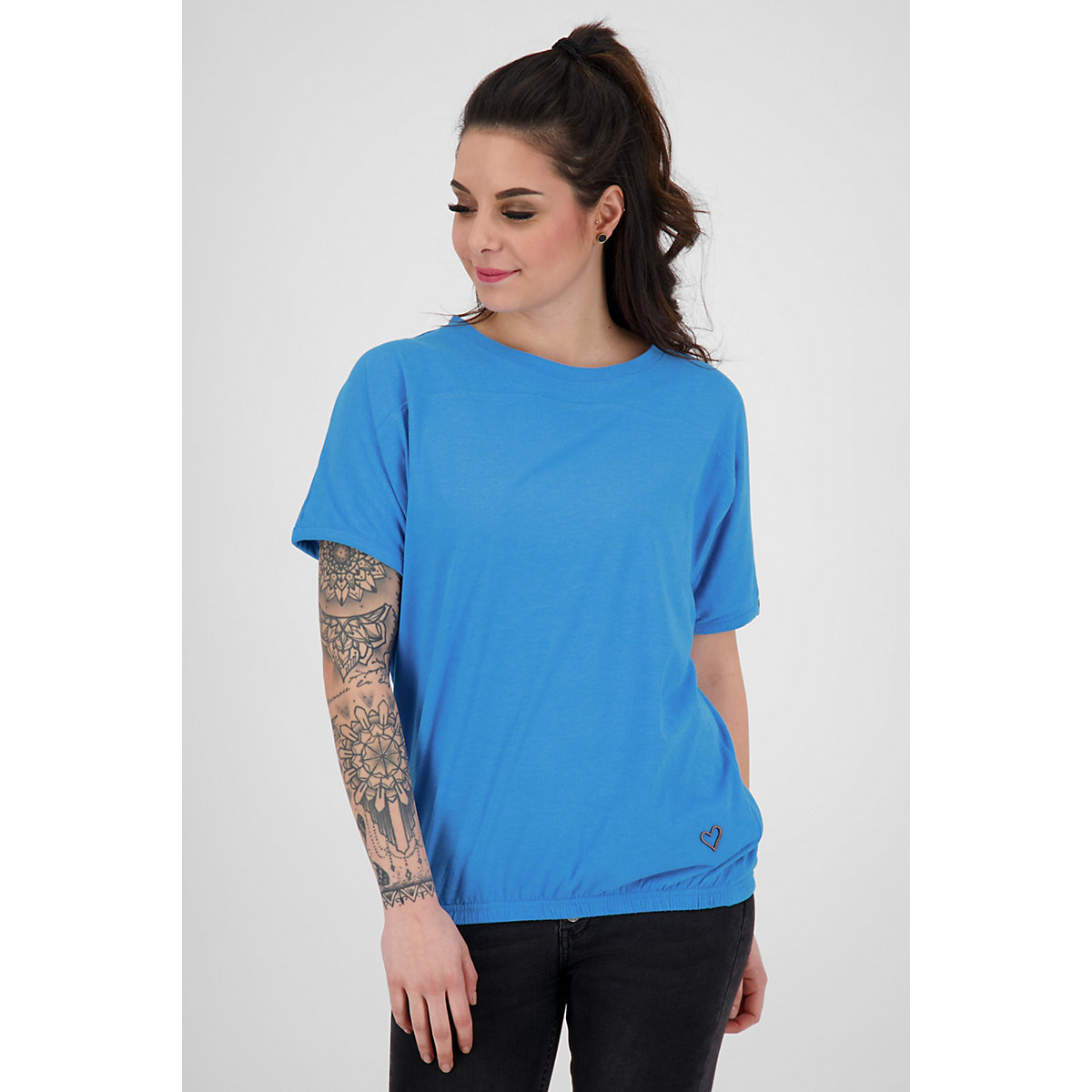 ALIFE AND KICKIN® DiniAK T-Shirt T-Shirts blau