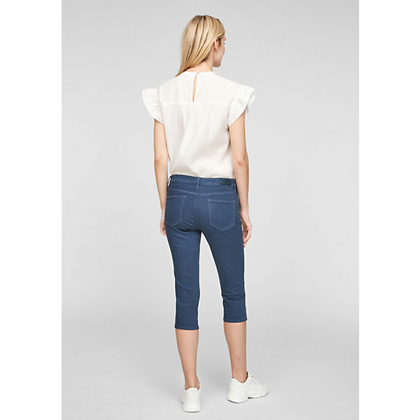 Bekleidung Jeansshorts s.Oliver Hose 3/4 Jeansshorts blau Bekleidung Jeansshorts s.Oliver Hose 3/4 Jeansshorts blau