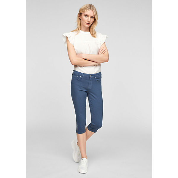 Bekleidung Jeansshorts s.Oliver Hose 3/4 Jeansshorts blau Bekleidung Jeansshorts s.Oliver Hose 3/4 Jeansshorts blau