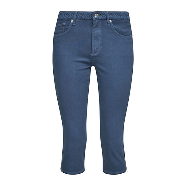 Bekleidung Jeansshorts s.Oliver Hose 3/4 Jeansshorts blau