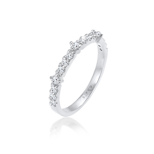 Elli Premium Ring Topas Memoire Eternity Verlobung 925 Silber Ringe