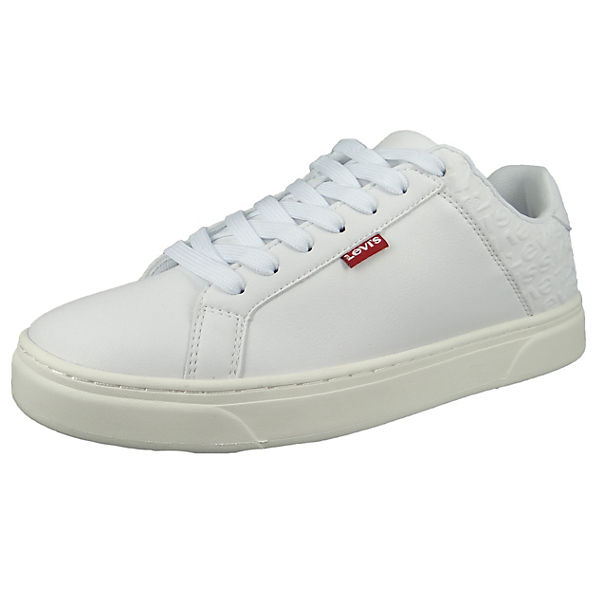 Herren Low Sneaker Caples Lace Up 232329-795 Weiß 51 Regular White Textil Sneakers Low