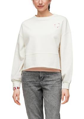 QS by s.Oliver Sweatshirt für Mädchen creme