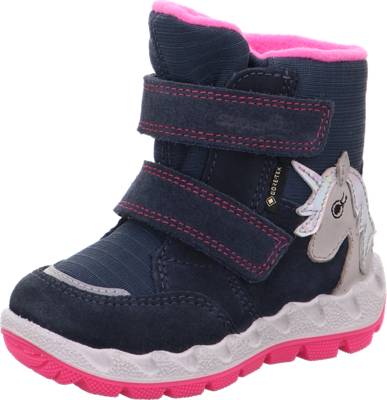 Superfit Pollux Kinder Stiefel Winter Boots 5-09405-01 Schwarz Blau Neu 